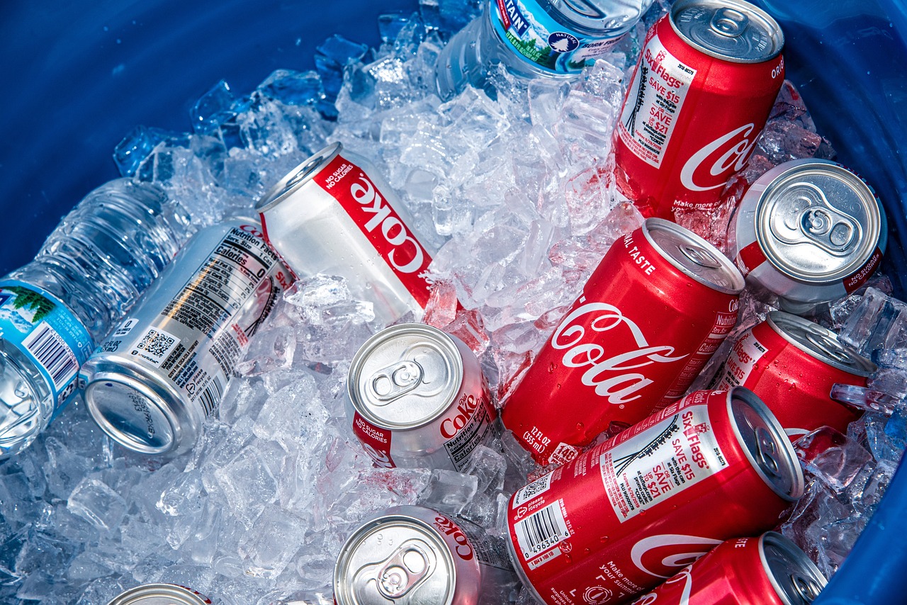 coca-cola, nature, water, ice, soda